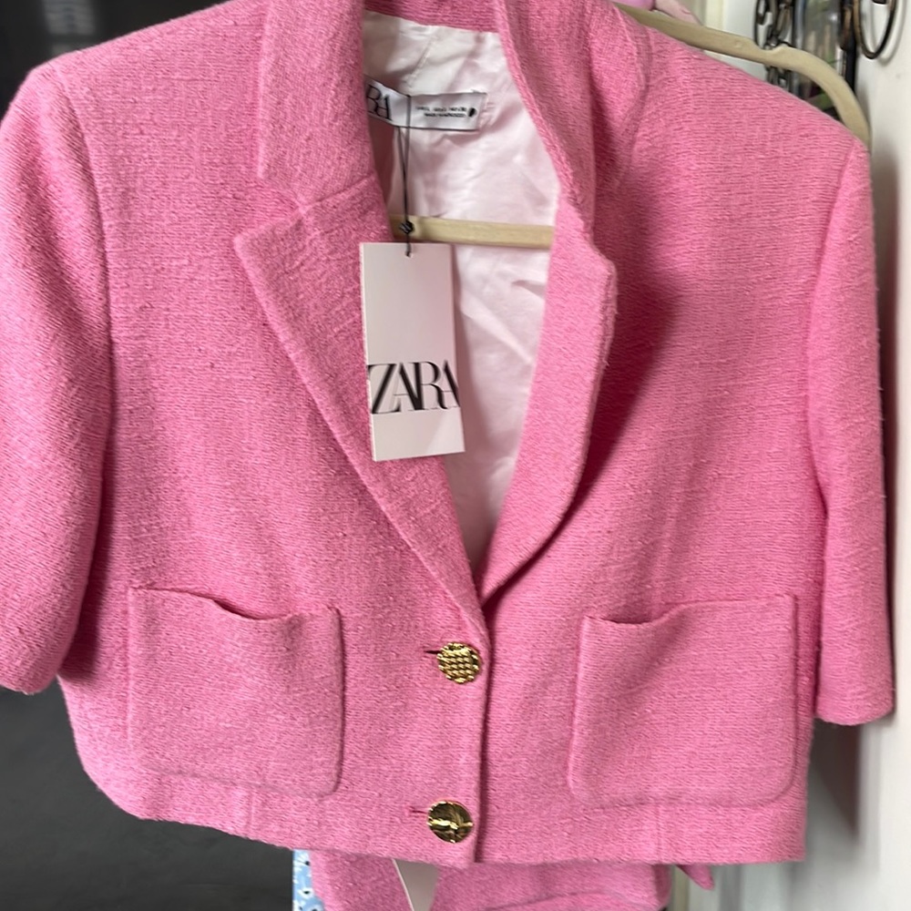 Zara pink elegant set